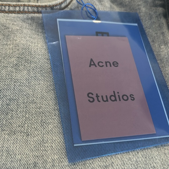 BNWT Acne Studios Marble Wash Peg Jeans Size 30 - Picture 3 of 3